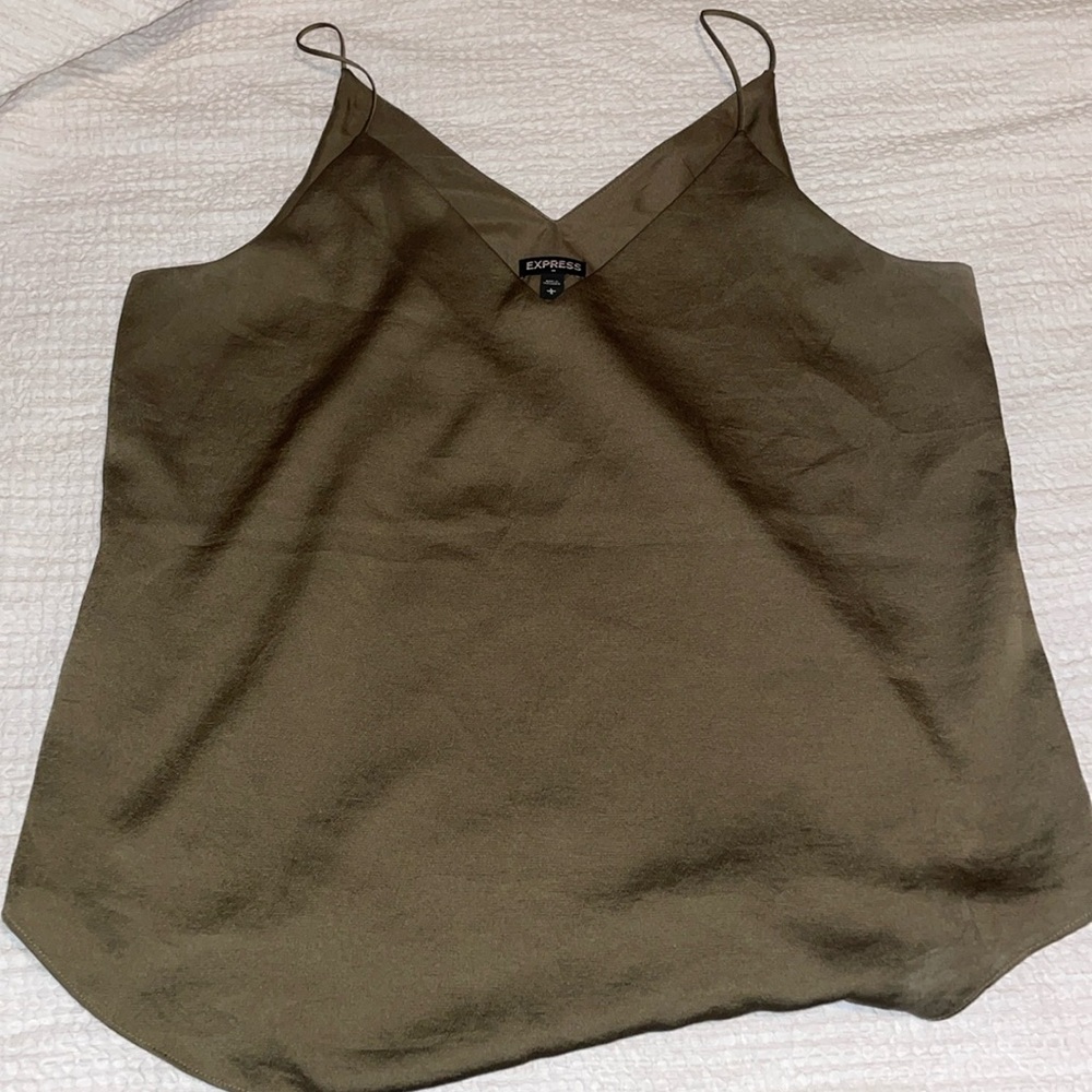 EXPRESS Dark Green Blouse